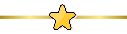 1 zvjezdica sa lentom